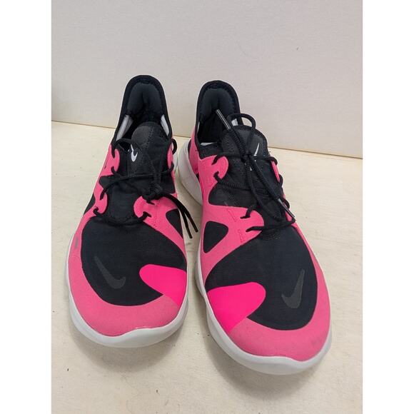 Nike Free RN 5.0 2019 Shoes Mens Size 11 Pink Black White Running AQ1289-601 - Picture 7 of 9